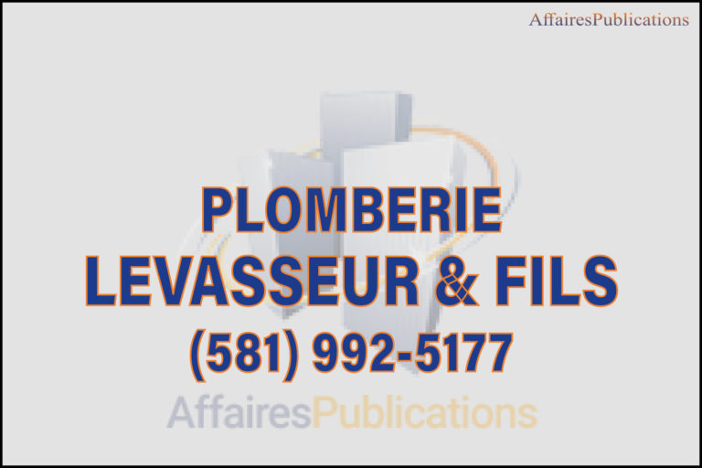 PLOMBERIE LEVASSEUR & FILS