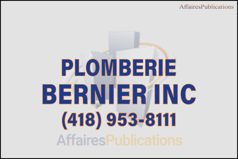 PLOMBERIE BERNIER INC
