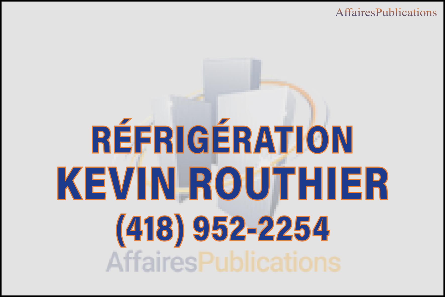 RÉFRIGÉRATION KEVIN ROUTHIER