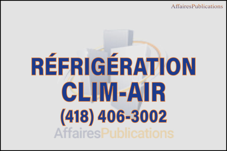 RÉFRIGÉRATION CLIM-AIR