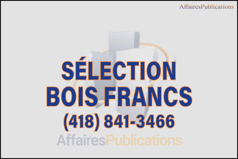 SÉLECTION BOIS FRANCS