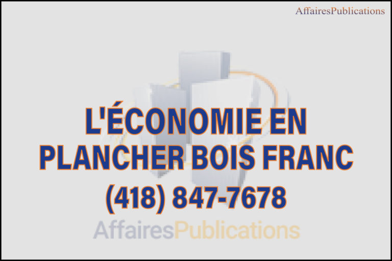 L&rsquo;ÉCONOMIE EN PLANCHER BOIS FRANC