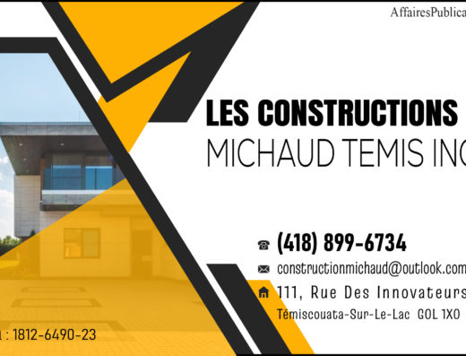 LES CONSTRUCTIONS MICHAUD TEMIS INC