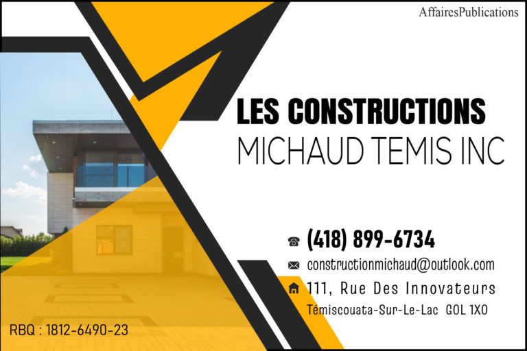 LES CONSTRUCTIONS MICHAUD TEMIS INC