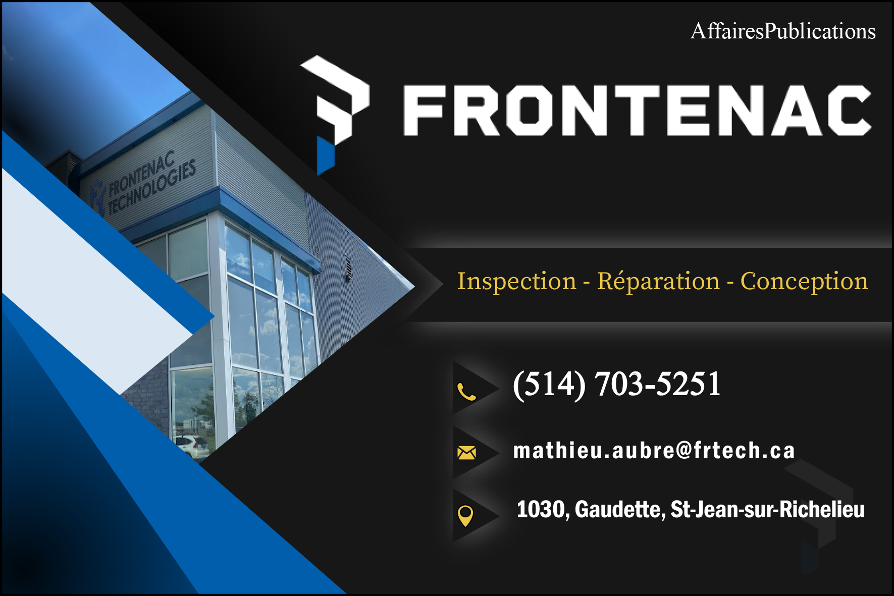 FRONTENAC TECHNOLOGIES INC