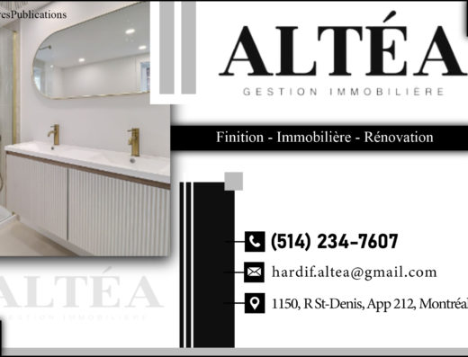 GESTION IMMOBILIÈRE ALTÉA <br/> 9501-2019 QUÉBEC INC