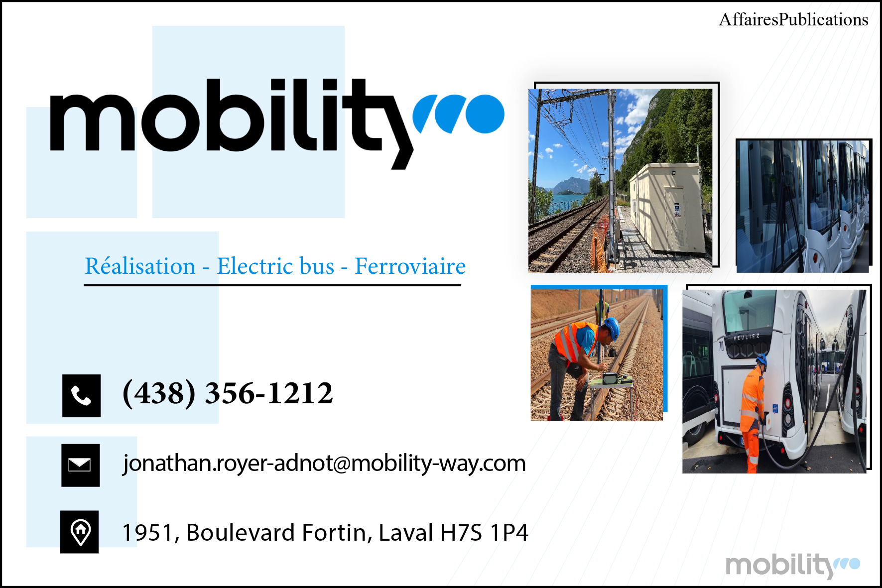 INFRASTRUTURES & SYSTÈMES MOBILITY WAY INC