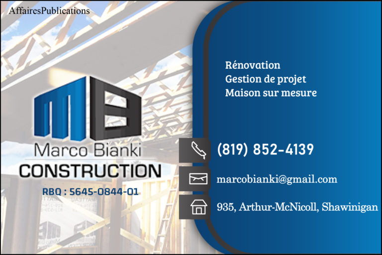 CONSTRUCTION MARCO BIANKI <br/> 9259-3102 QUÉBEC INC