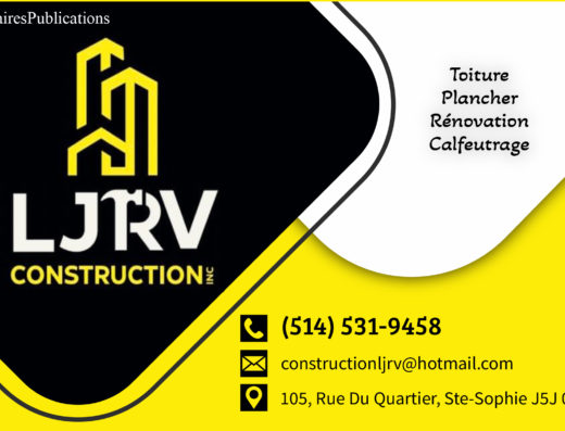 CONSTRUCTION LJRV INC