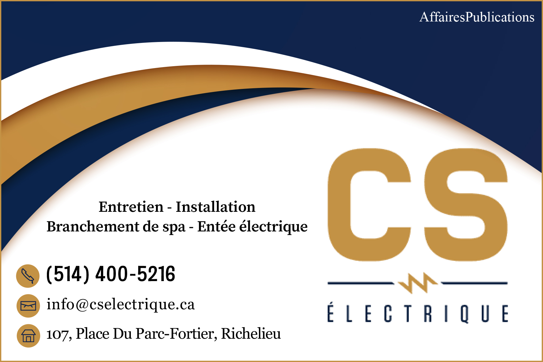 CS ÉLECTRIQUE INC
