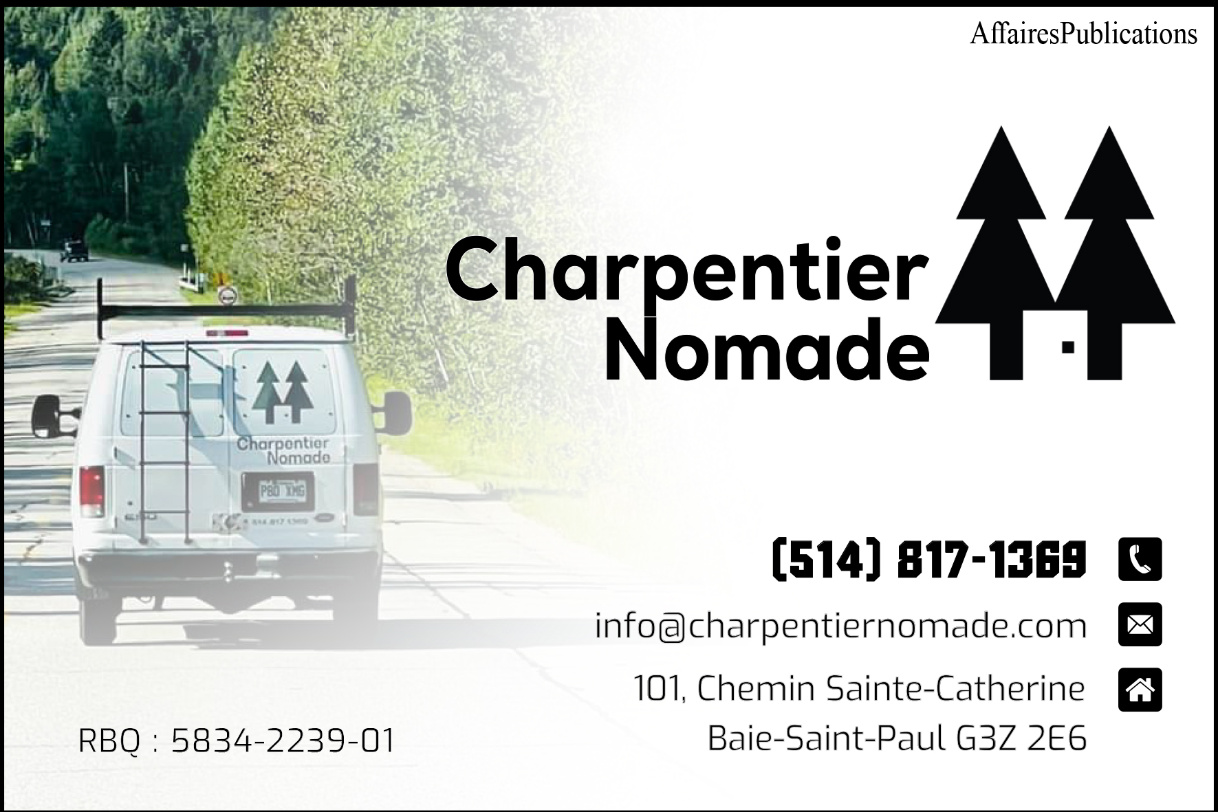 CHARPENTIER NOMADE INC