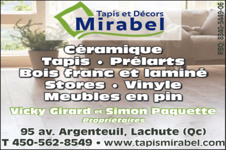 TAPIS MIRABEL INC