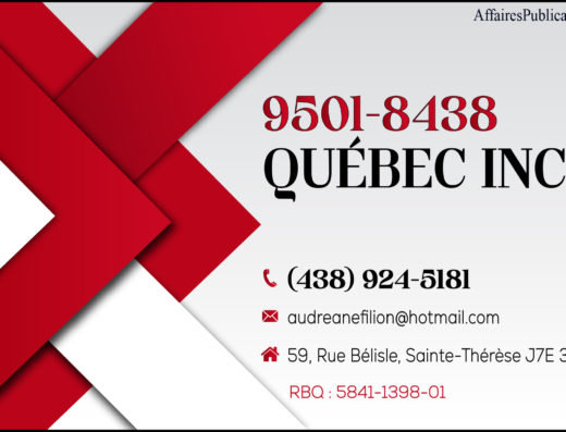9501-8438 QUÉBEC INC