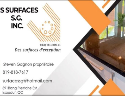 LES SURFACES S.G. INC