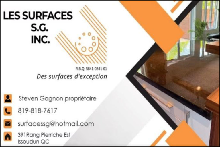 LES SURFACES S.G. INC