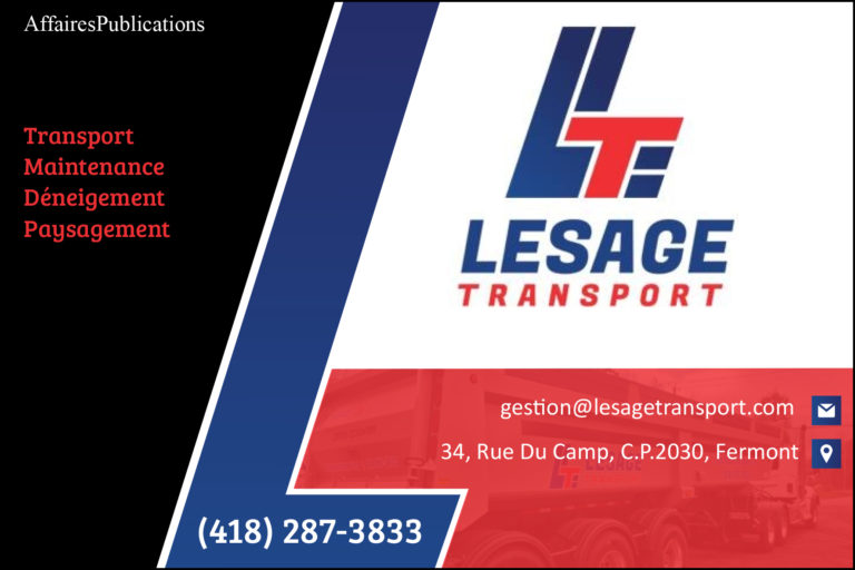 LESAGE TRANSPORT LTÉE