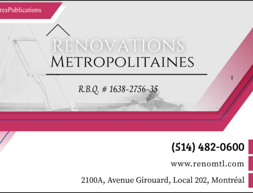 RÉNOVATIONS MÉTROPOLITAINES L.G. INC