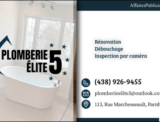 PLOMBERIE ÉLITE 5 INC