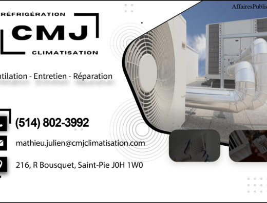 CMJ CLIMATISATION INC <br/> 9489-2890 QUÉBEC INC