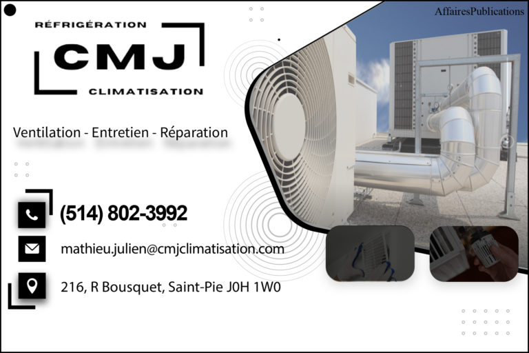 CMJ CLIMATISATION INC <br/> 9489-2890 QUÉBEC INC
