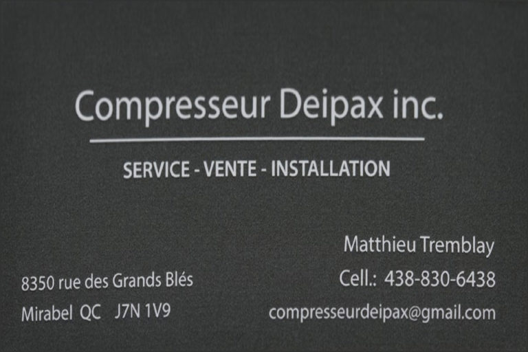 COMPRESSEUR DEIPAX INC
