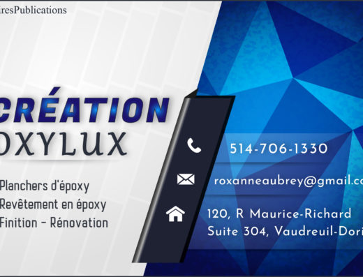 CRÉATION OXYLUX INC <br/> 9478-2901 QUÉBEC