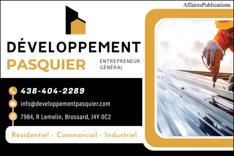 DÉVELOPPEMENT PASQUIER