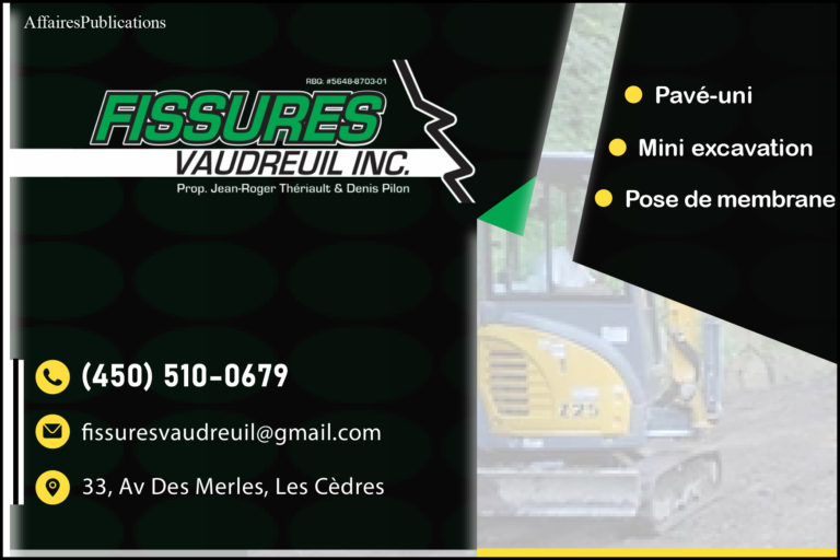 FISSURES VAUDREUIL INC