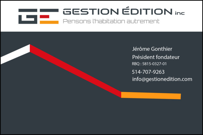 GESTION ÉDITION INC