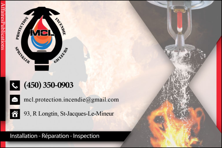 PROTECTION INCENDIE MCL INC