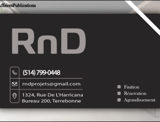 RND PROJETS DE CONSTRUCTION