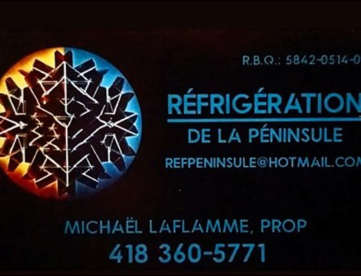 RÉFRIGÉRATION DE LA PÉNINSULE