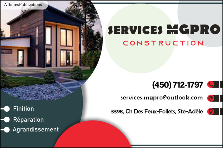 SERVICES MGPRO CONSTRUCTION