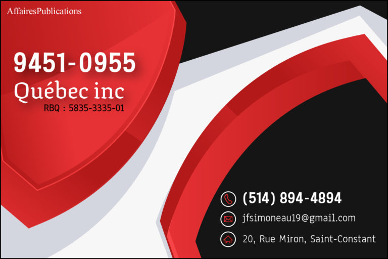 9451-0955 QUÉBEC INC