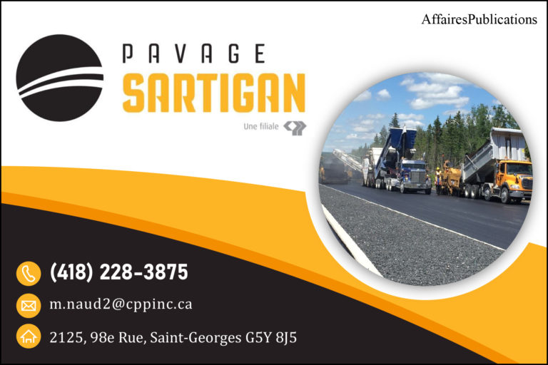 PAVAGE SARTIGAN LTÉE