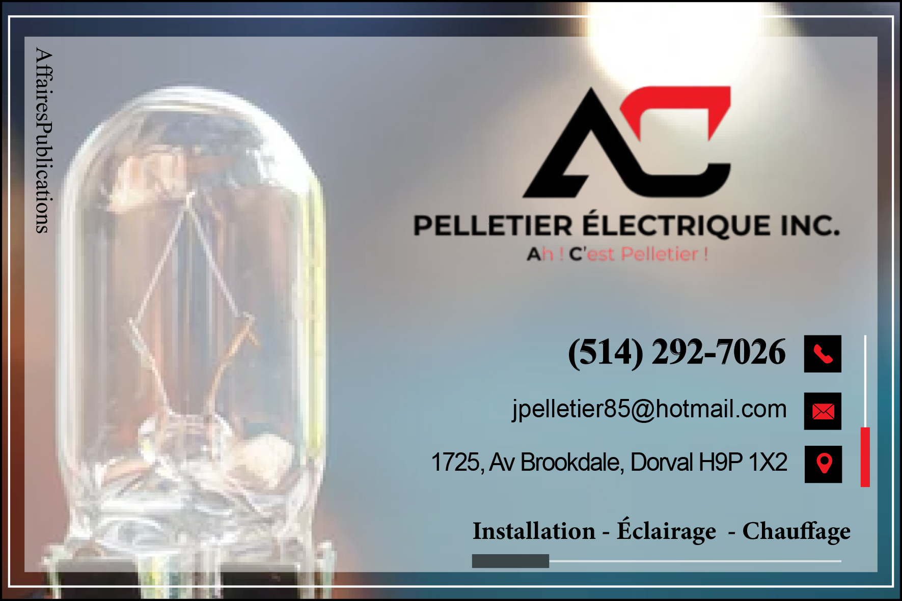 A.C. PELLETIER ÉLECTRIQUE INC