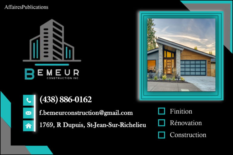 BEMEUR CONSTRUCTION INC