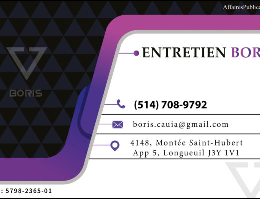 ENTRETIEN BORIS INC