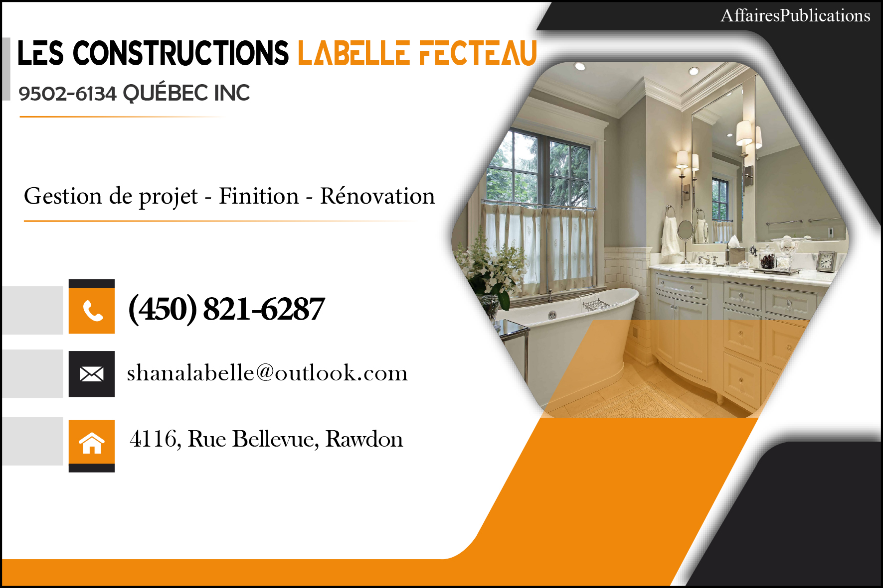 LES CONSTRUCTIONS LABELLE FECTEAU