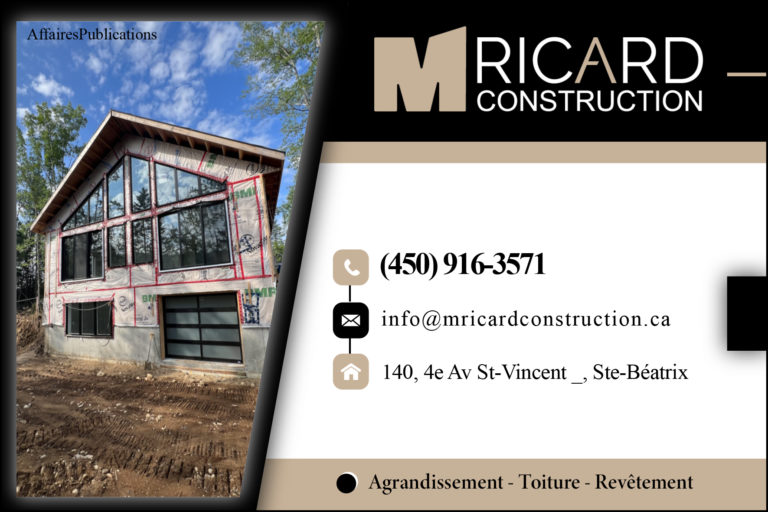 M. RICARD CONSTRUCTION INC
