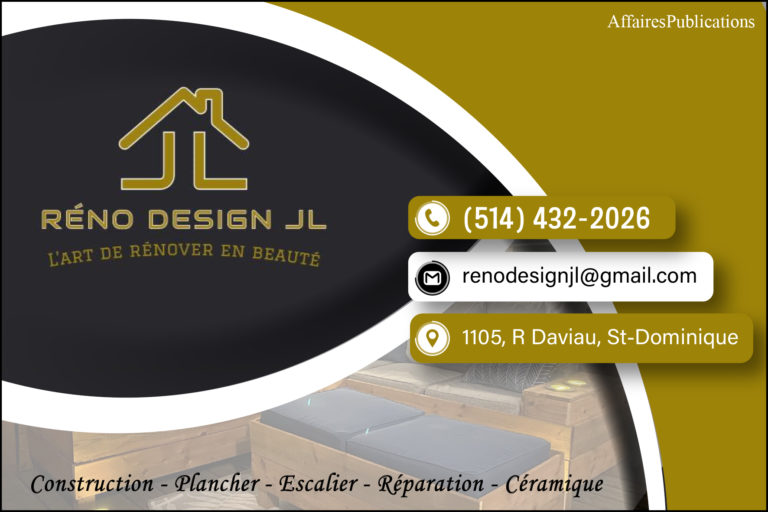 RÉNO DESIGN JL <br/> 9428-0211 QUÉBEC INC