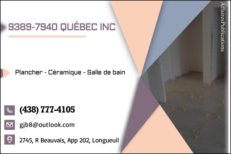9389-7940 QUÉBEC INC