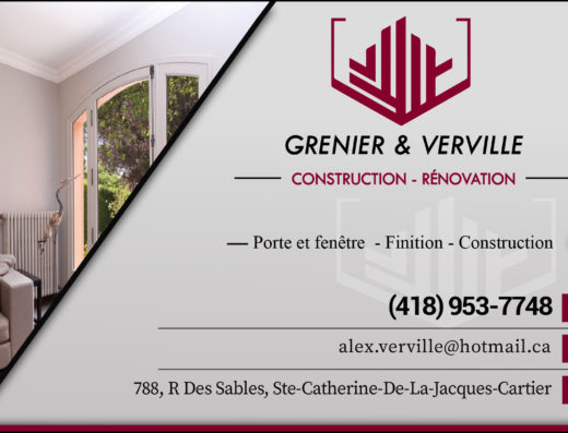 GRENIER & VERVILLE CONSTRUCTION-RÉNOVATION INC