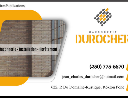 MAÇONNERIE DUROCHER INC