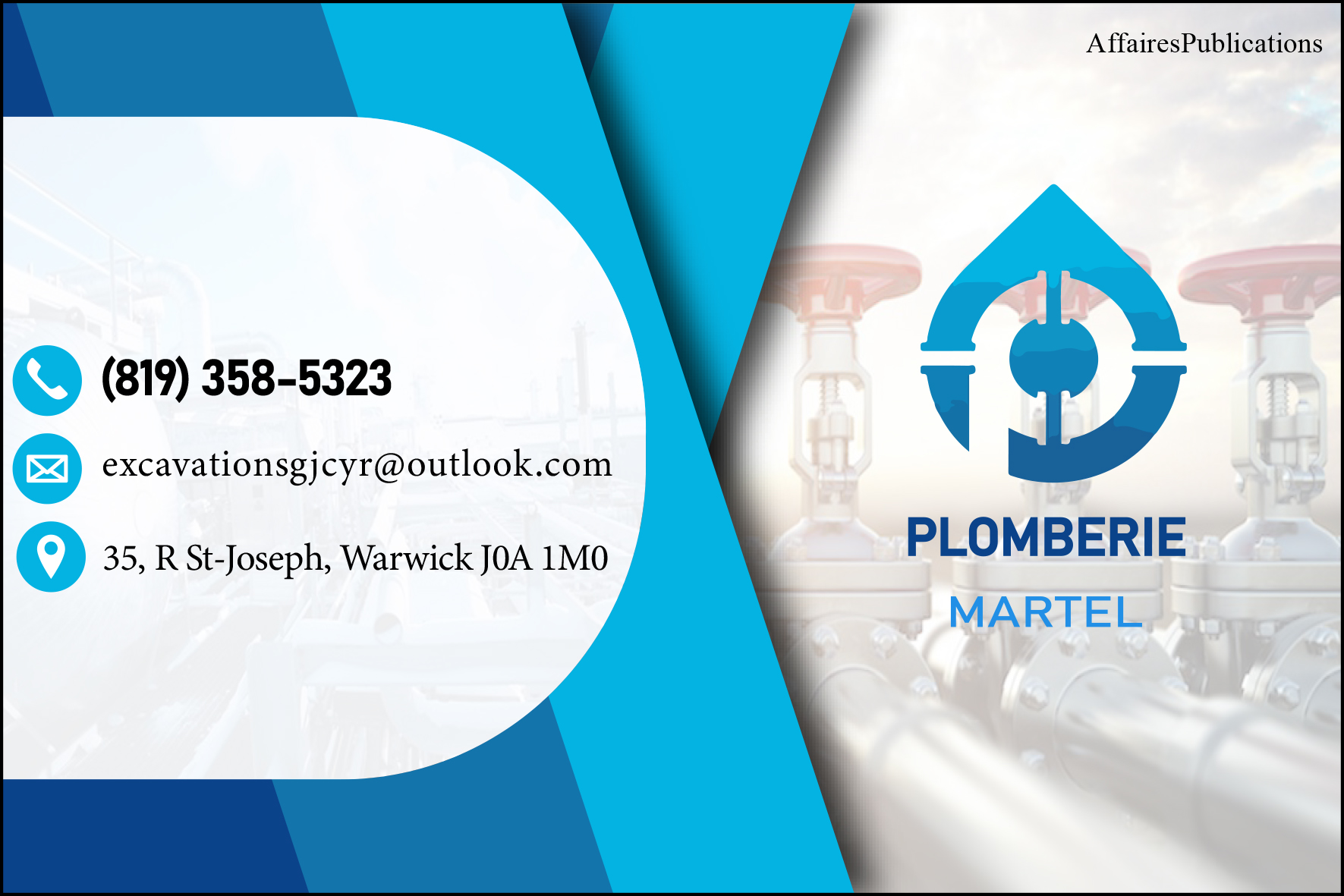 PLOMBERIE MARTEL INC
