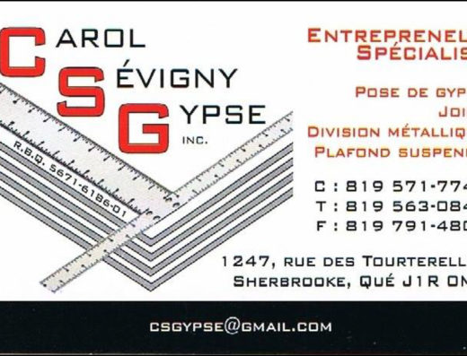 CAROL SÉVIGNY GYPSE INC