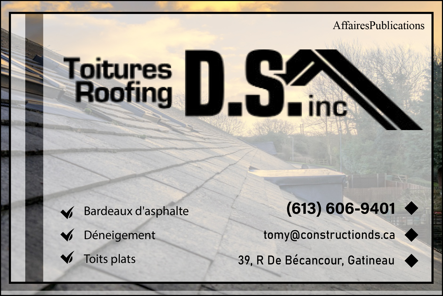 CONSTRUCTION D.S.
