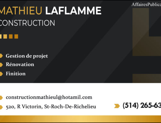 CONSTRUCTION MATHIEU LAFLAMME INC