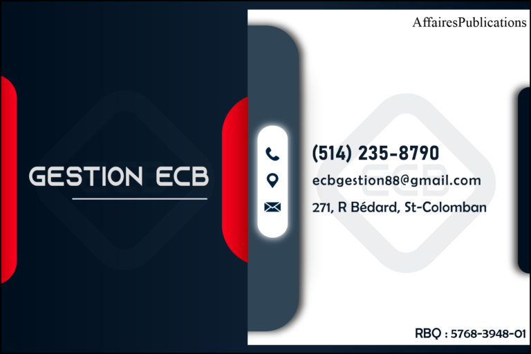 GESTION ECB INC
