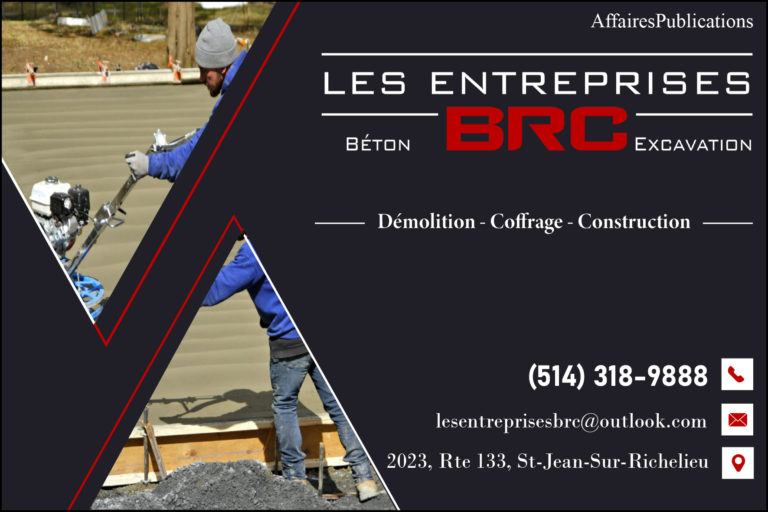 LES ENTREPRISES BRC INC